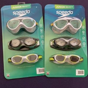 Speedo Junior Swim Goggles 3-Pack